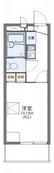 レオパレス河原城の物件間取画像